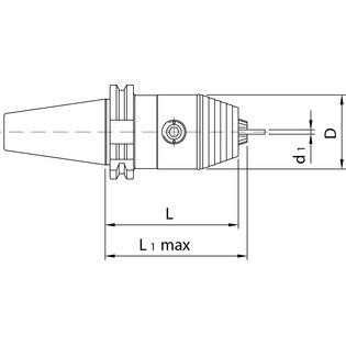 Mandrins de perçage monobloc de précision cap. 0 à 13mm
