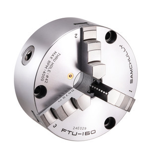 FTU 1- Mandrin acier à serrage concentrique 3 mors