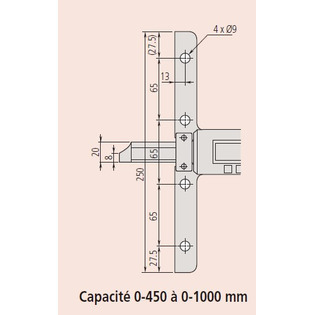 Jauge de profondeur absolute digimatic