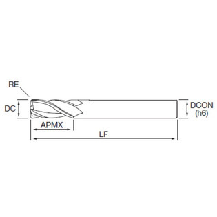 Hf943 - hélice variable, torique, longue, revêtue pv300