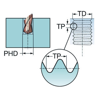 Corotap t300 - hss-pm, revêtu