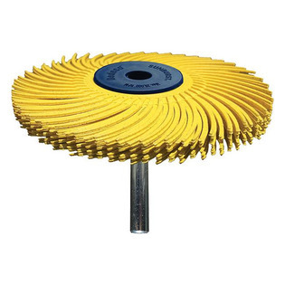 Brosses en fibres radiales SUNBURST PREMIUM prémontées