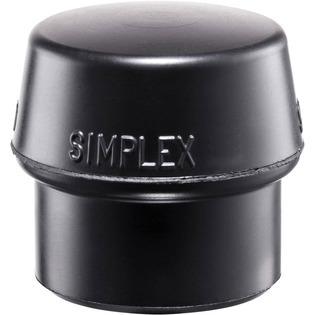 6819 - Tête de frappe pour maillet Simplex en caoutchouc noir