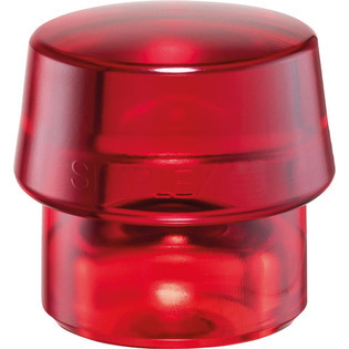 6820 - Tête de frappe de rechange pour maillet sans rebond Simplex en plastique rouge