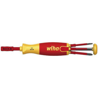 6356 - Porte-embout à chargeur LiftUp electric, 6 pièces, pour vis plates/cruciformes PH/PlusMinus