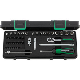 601A - Coffret de douilles 6 pans 1/4