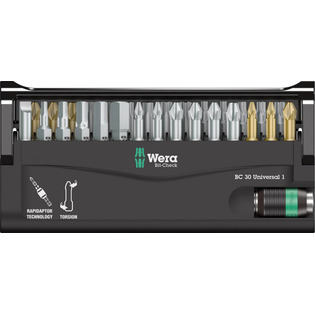 6482 - Jeu d'embouts tenaces Bit-Check, Fente, PH/PZ, pour vis à six pans creux, TORX®