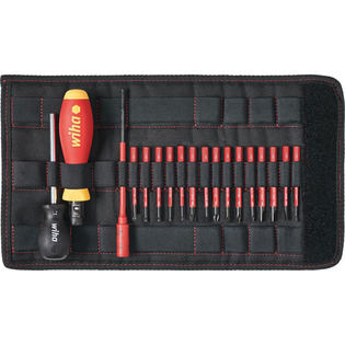 6255 - Jeu de tournevis dynamométrique VDE TorqueVario®-S, 18 embouts 