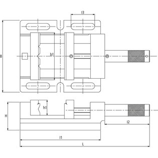 3005 - étau pour perceuse