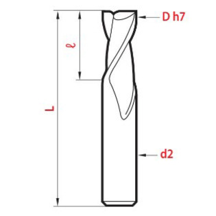 8510 - micro fraise, 30°, extra-longue