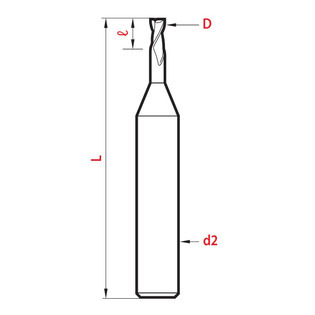 500 - micro fraise revêtue surco