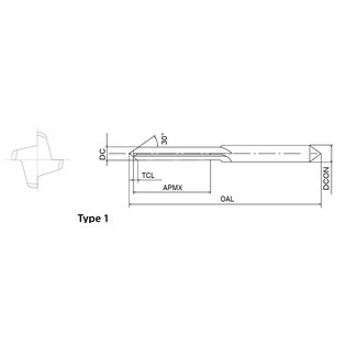 Crm - 1/100, h6, droit