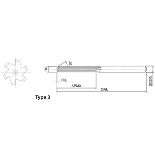 Crm - 1/100, h6, droit