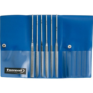 6660 - Jeux de limes aiguilles diamantées, 6 pièces