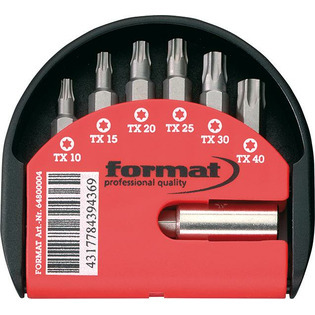 6480 - Jeu d'embouts tenaces pour vis à empreinte TORX® femelle