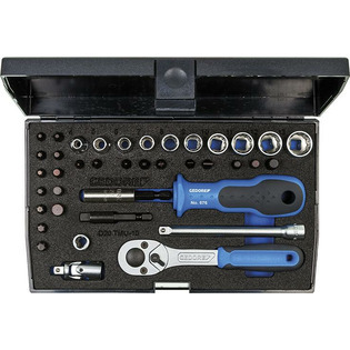 6007 - Coffret de douilles 12 pans 1/4