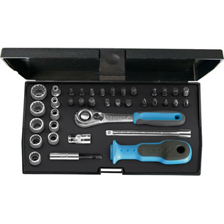 6007 - Coffret de douilles 12 pans 1/4