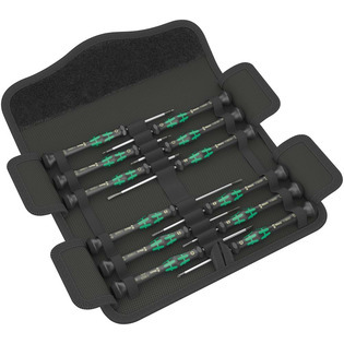 6381 - Jeu de tournevis électroniques, pour vis à fente/cruciforme/six pans creux/à empreinte TORX® femelle