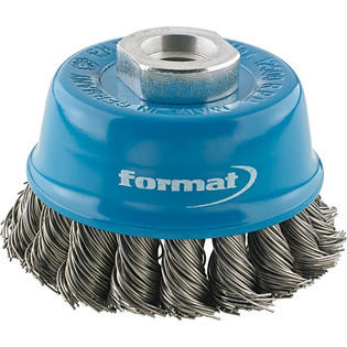 7036 - Brosse boisseau torsadée, fil d'acier trempé