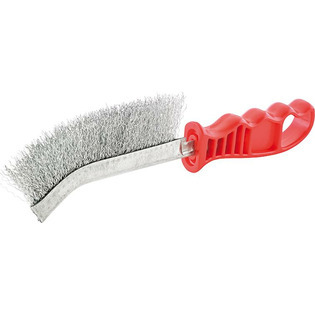 7012 - Brosse à manche universel, acier, ondulé