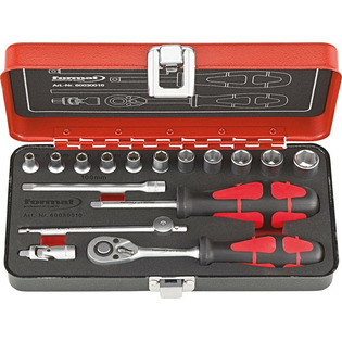 6003 - Coffret de douilles 6 pans 1/4