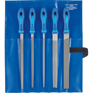 6568 - Jeu de 5 limes d'atelier 250 mm