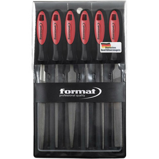 6580 - Jeu de limes à clé 100 mm, sacoche plastique