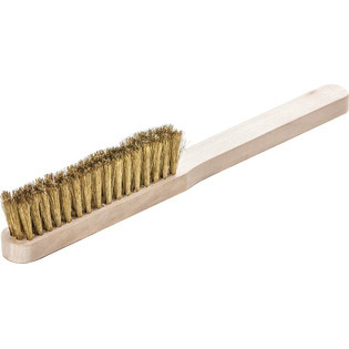 7940 - Brosse fine, laiton, ondulé