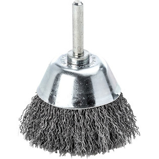7983 - Brosse boisseau à emmanchement, ondulé, fil d'acier