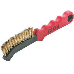 7948 - Brosse Vrolon ROKI, laiton, ondulé