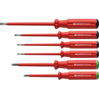 6591 - Jeu de tournevis VDE Plat/PZ, 6 pièces