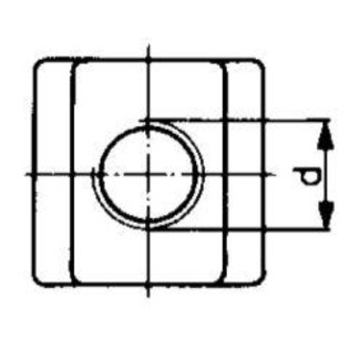 3902 - tasseau pour rainures en t