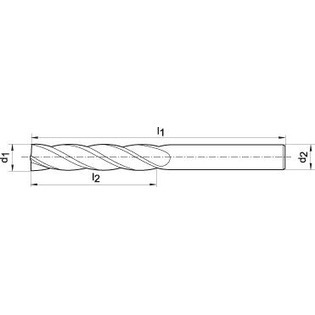 2471 - extra-longue, 30°, revêtue fire