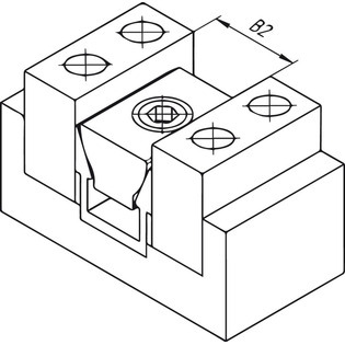 3917 - mors de serrage double