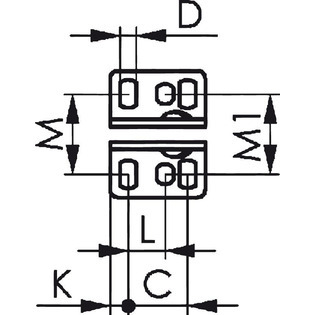 3936 - sauterelle poussée avec embase horizontale
