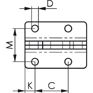 3949 - sauterelle tirée avec embase horizontale acier inoxydable