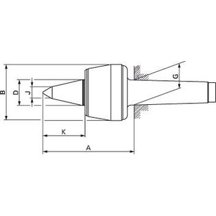 3306 - pointe tournante à pointe allongée