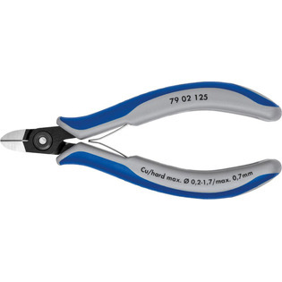 5363 - Pince coupante diagonale haute précision à petite facette, mini tête à petite facette, tête ronde