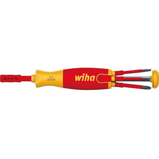 6356 - Porte-embout à chargeur LiftUp electric, pour vis à fente/cruciforme PZ/PlusMinus, 6 pièces