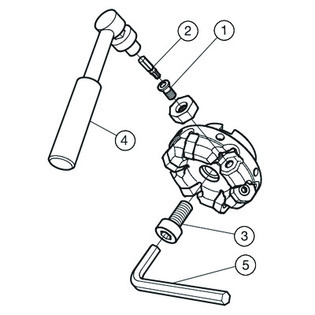 Fraisse alésage lisse grande avance 725