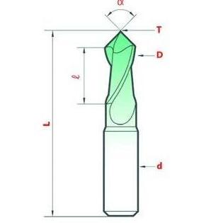 8090h - multi-v, 90°, 10 opérations, carbure, revêtu "hard'x"