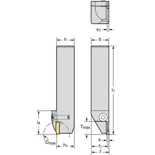 Porte-outil extérieur g4011