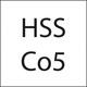 picto_f_1027 - hss co5 type inox